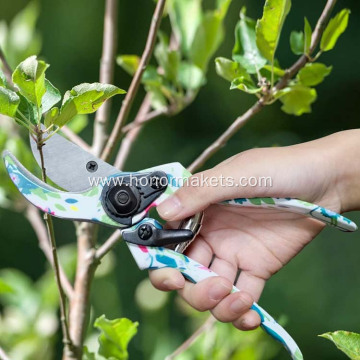 Aluminum floral Garden hand Tools Set Ladies with Printing garden tools equipment gift set for man and women